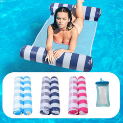 Auspicious Rain hammock float provides a relaxing water lounge with secure support for sun-soaked days.