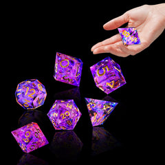 AUSTOR DND dice ready for tabletop RPG adventures.