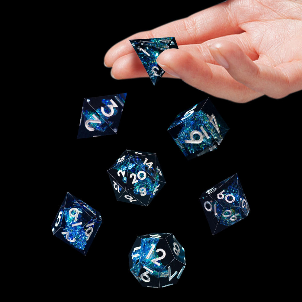 AUSTOR foam-lined metal storage box protects and displays your dice.