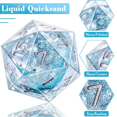 AUSTOR foam-lined storage box protects dice during transport and storage.
