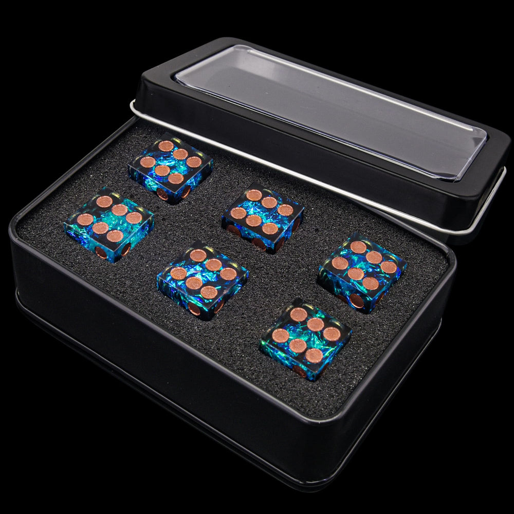 Austor resin dice are durable and eco-friendly for frequent tabletop use.