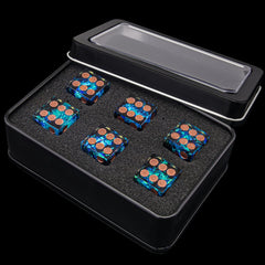 Austor resin dice are durable and eco-friendly for frequent tabletop use.