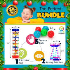 Autism & Prosperity durable plastic toys built to withstand curious hands.