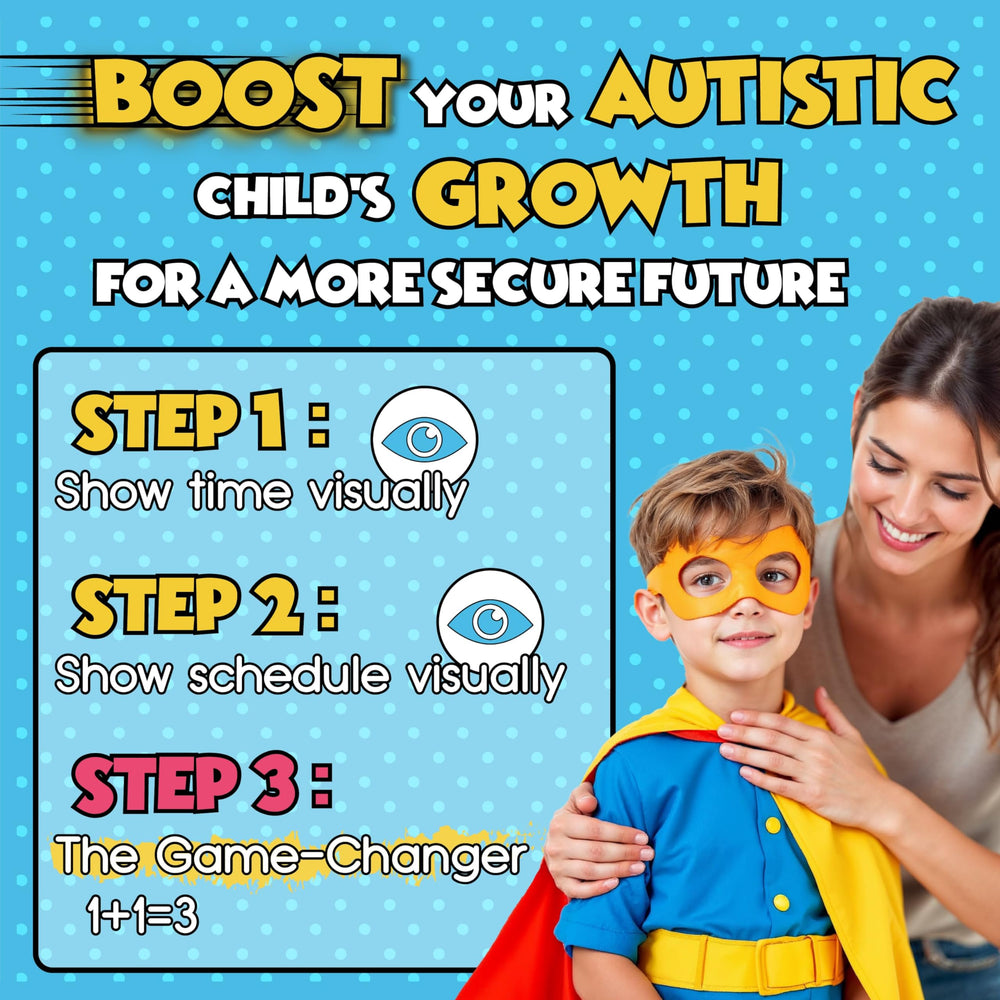Autism & Prosperity visual timer in action helps smooth transitions and focus