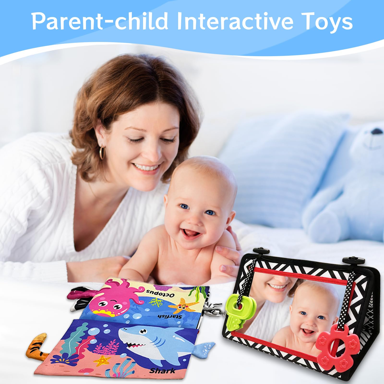 Autumety baby gift set suitable for 0-12 months milestones