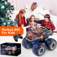 AUUGUU durable ABS monster truck body designed for safe, lasting fun.