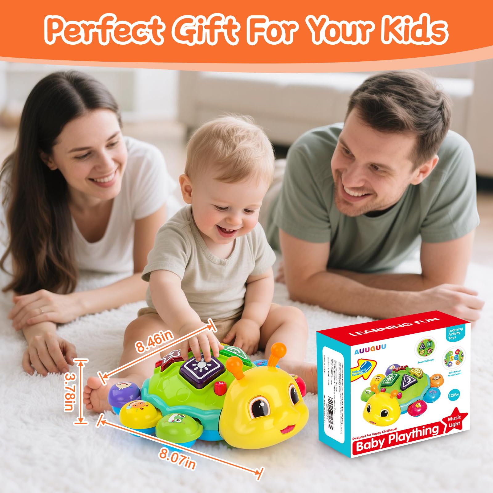 AUUGUU gift ready packaging ideal for baby showers and birthdays