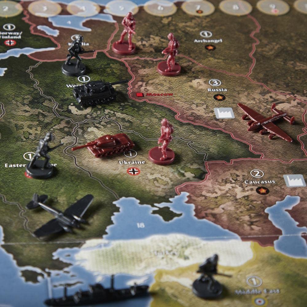 Avalon Hill Axis 1941 new unit sculpts enhance visual appeal and immersion.