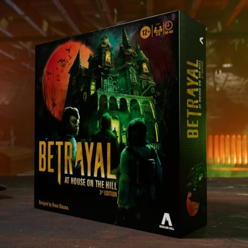 Avalon Hill Betrayal miniatures enhance character immersion during play