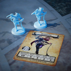 Avalon Hill Dread Wraith miniature for eerie ambush scenes.