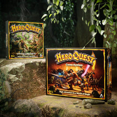 Avalon Hill HeroQuest Jungles Delthrak 36 illustrated cards boost quest variety.