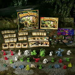 Avalon Hill HeroQuest Jungles Delthrak blightcrawler miniature adds peril to exploration.