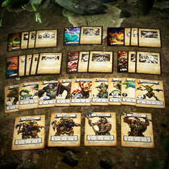 Avalon Hill HeroQuest Jungles Delthrak goblin warlock miniature enhances dungeon traps.