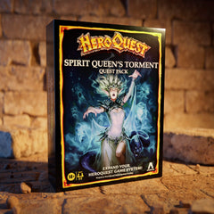 Avalon Hill Spirit Queen's Torment miniatures collection showcases for display and inspiration.