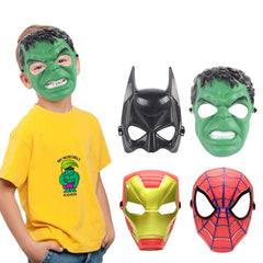 Avazera kid superhero mask front view with bold print for lasting playtime