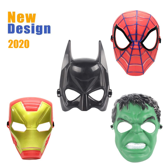 Avazera kid superhero mask side view showing secure elastic strap
