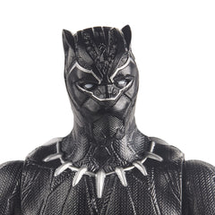 Avengers Black Panther figure articulation enables wide-range movement for battles.