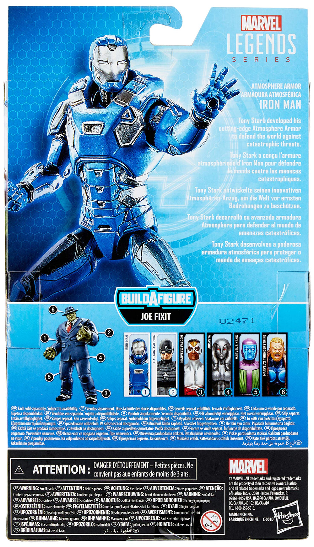 Atmosphere Iron Man figure features video game-inspired design for collectors.