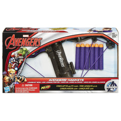 Hawkeye Longshot Bow stores darts inside the launcher for quick reloads during play