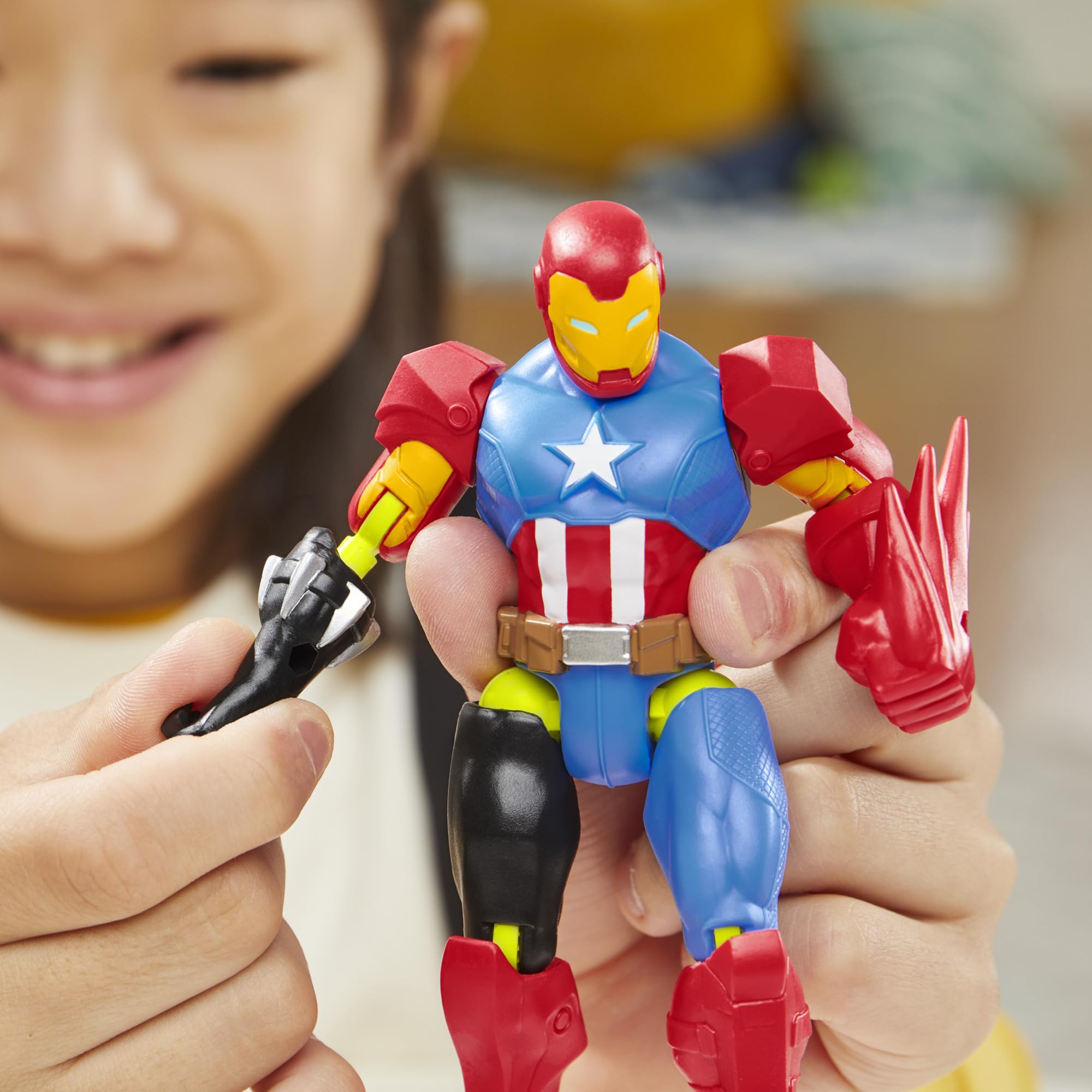 Avengers MixMashers durable connectors support repeated mixing