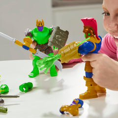 Avengers MixMashers features iconic heroes and villains for familiar mash-up fun.