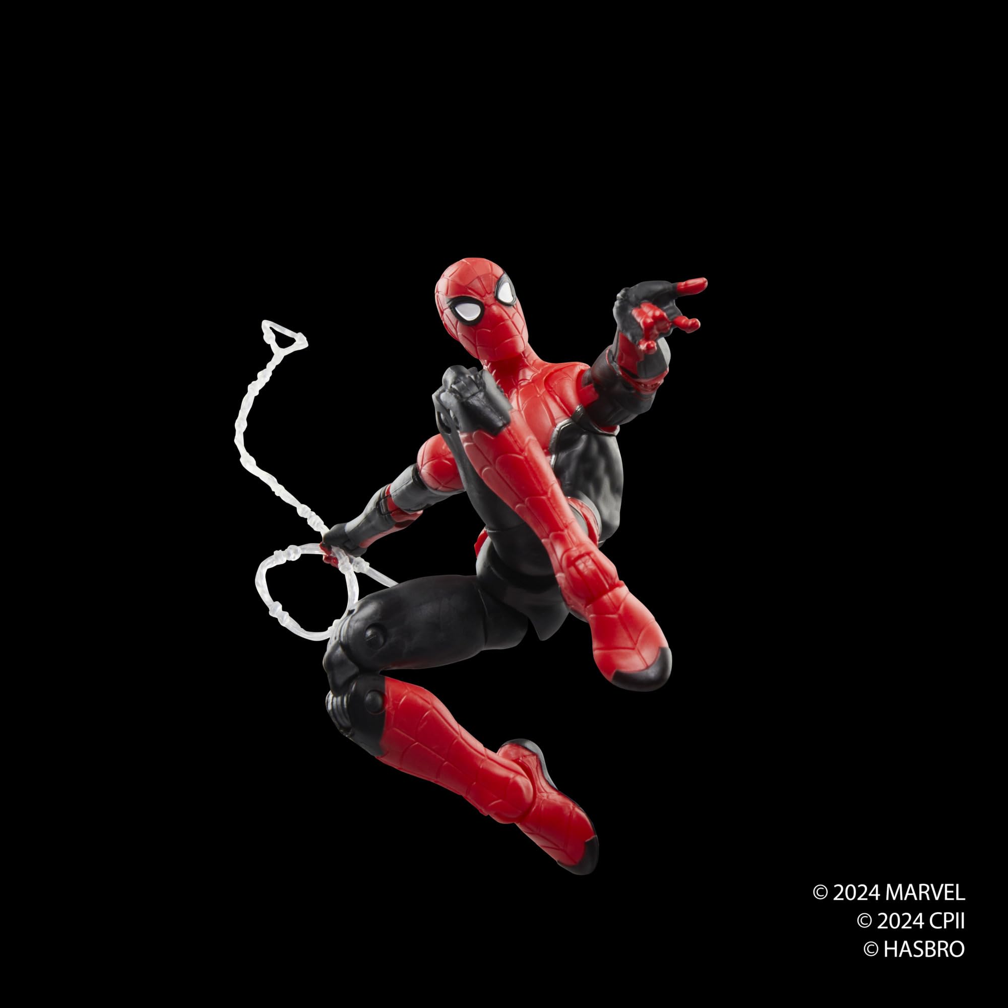 Avengers Spider-Man Upgraded Suit detail deco captures movie-inspired textures.