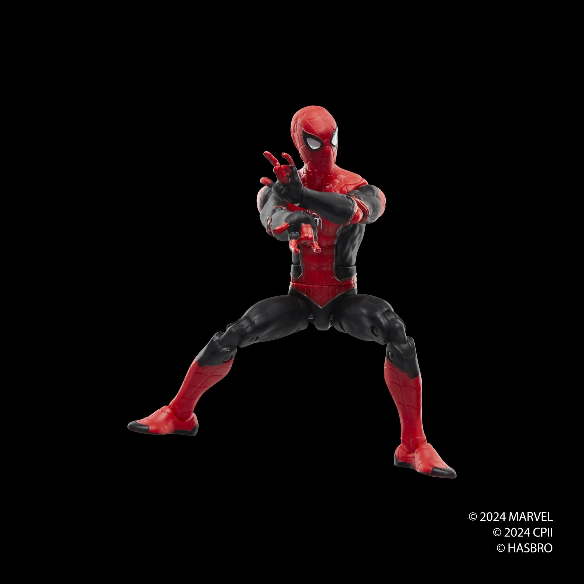 Avengers Spider-Man Upgraded Suit packaging window for easy showroom display.