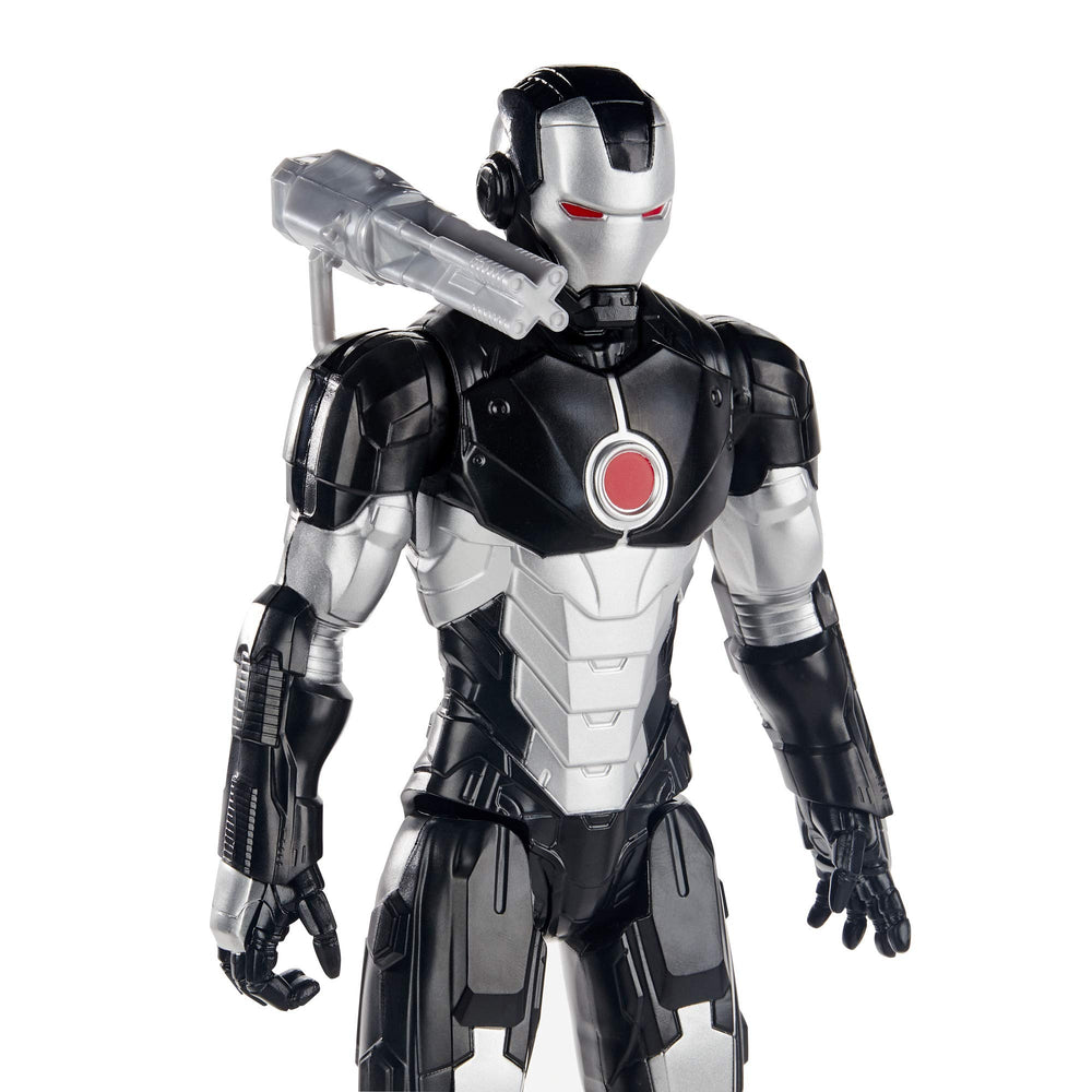 Avengers War Machine helmet emblem highlights iconic hero design for fans.