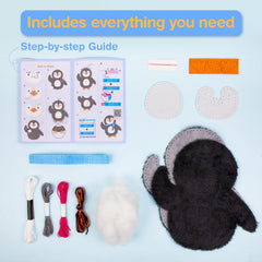 Avenir first sewing kit llama plush—simple stitches for growing confidence.