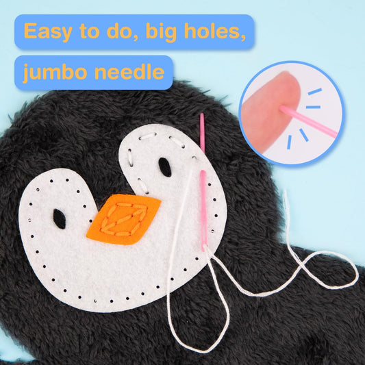 Avenir first sewing kit unicorn plush—fun, kid-safe project building creativity.