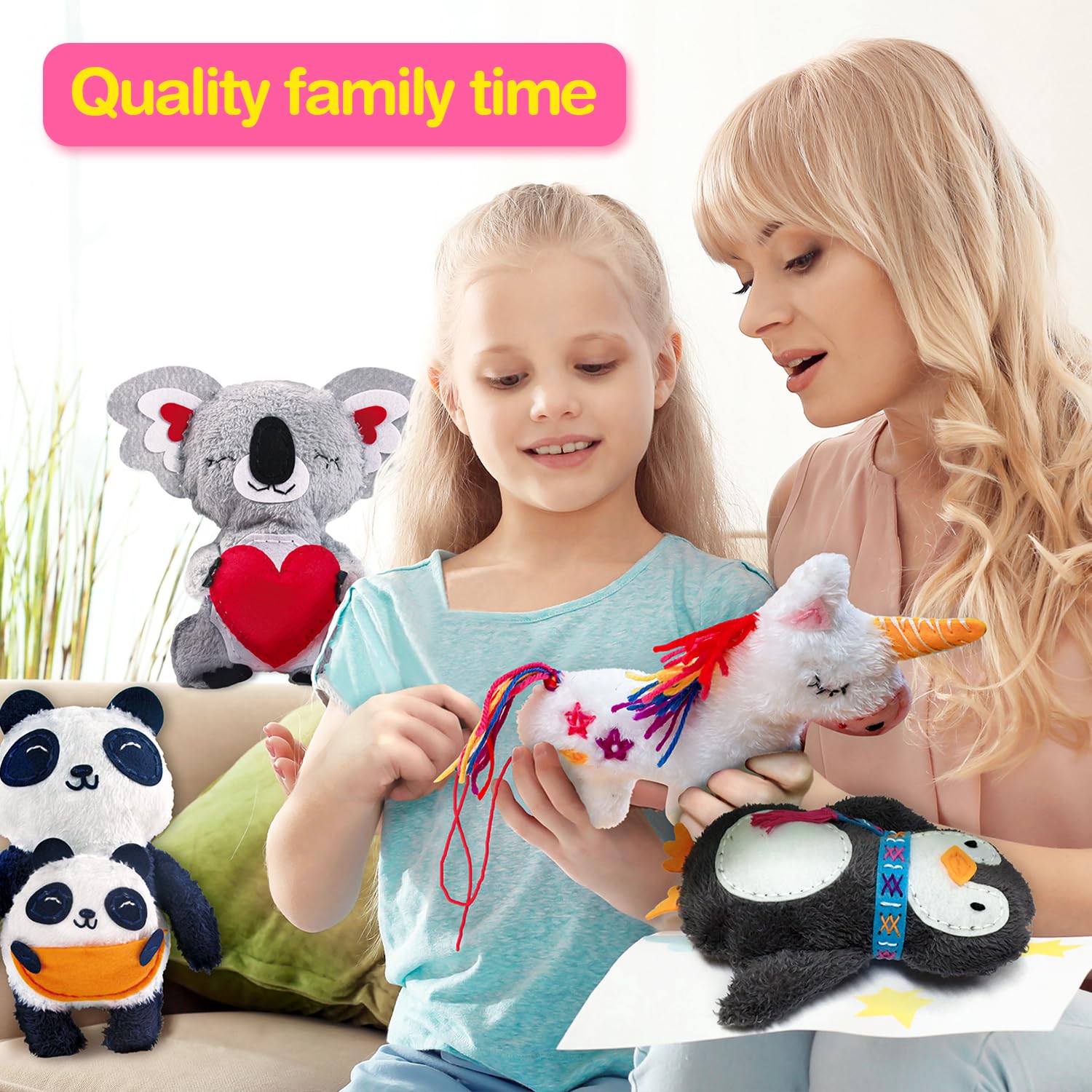 Avenir My First Sewing Kit child-safe tools for mess-free crafts.