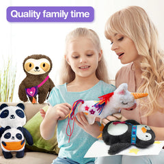 Avenir sewing kit contents showcase, kid-safe tools and supplies