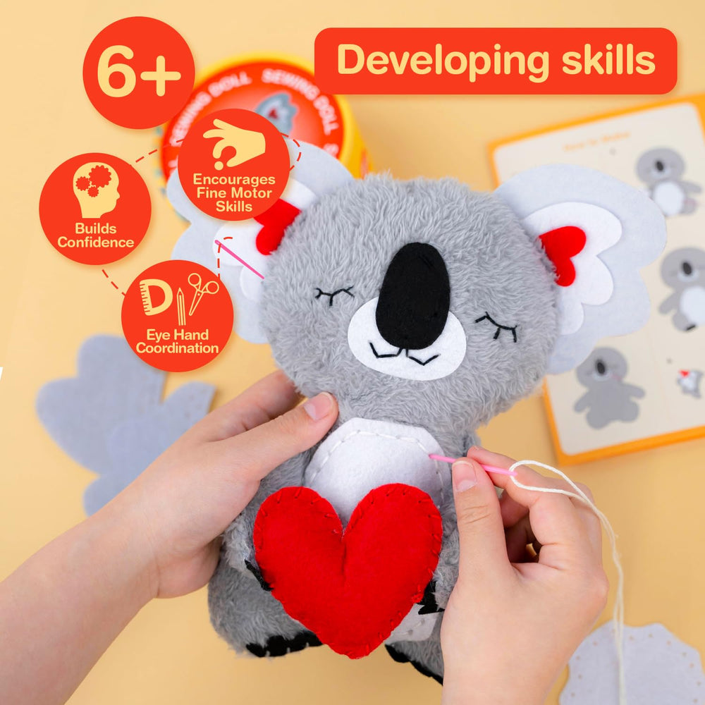 Avenir My First Sewing Kit penguin plush – kid-friendly project for focus