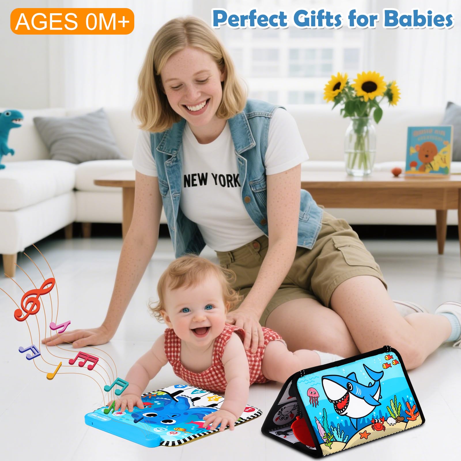 Avesa skin-safe, washable fabrics ensure gentle care for curious infants.