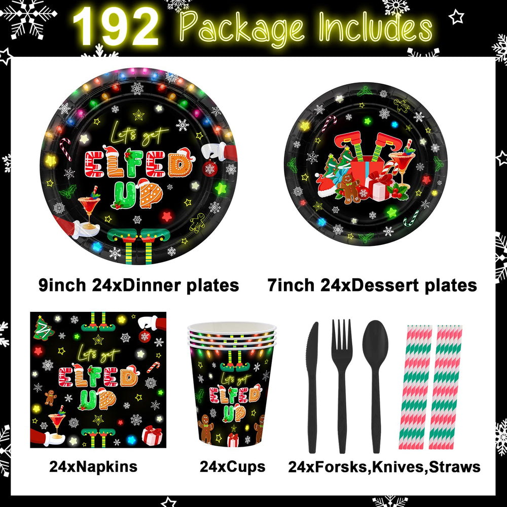 Avezano 7-inch dessert plate adds festive color to Christmas spread