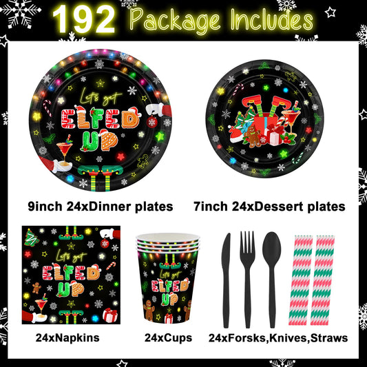 Avezano 7-inch dessert plate adds festive color to Christmas spread