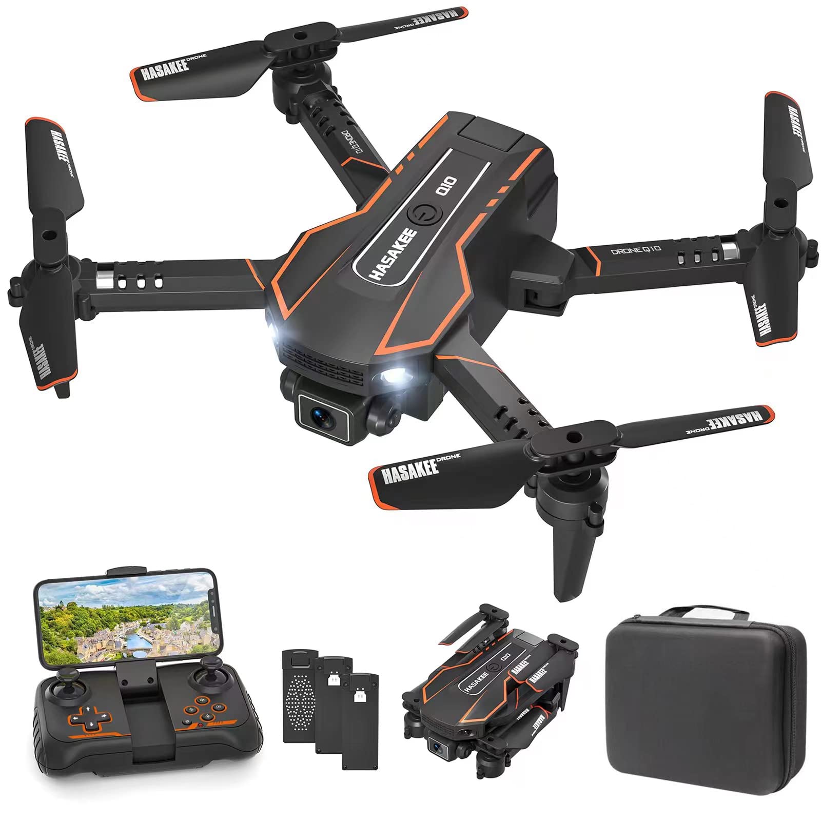AVIALOGIC mini drone with 1080P camera captures crisp aerial footage.