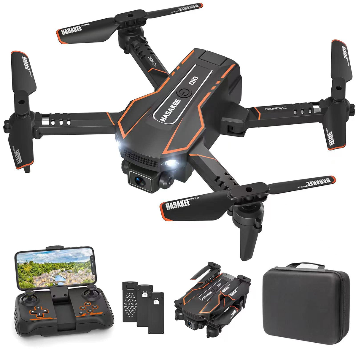 AVIALOGIC mini drone with 1080P camera captures crisp aerial footage.