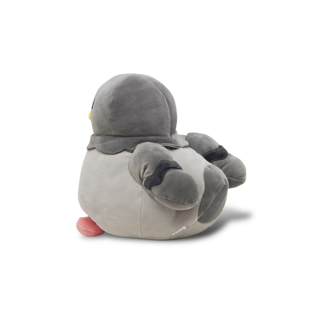 Avocatt Gray Pigeon plush exquisite embroidery adds character.