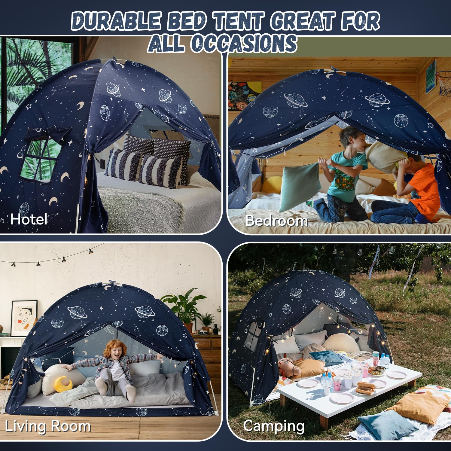 Avrsol bed tent twin with a durable fiberglass frame stays stable