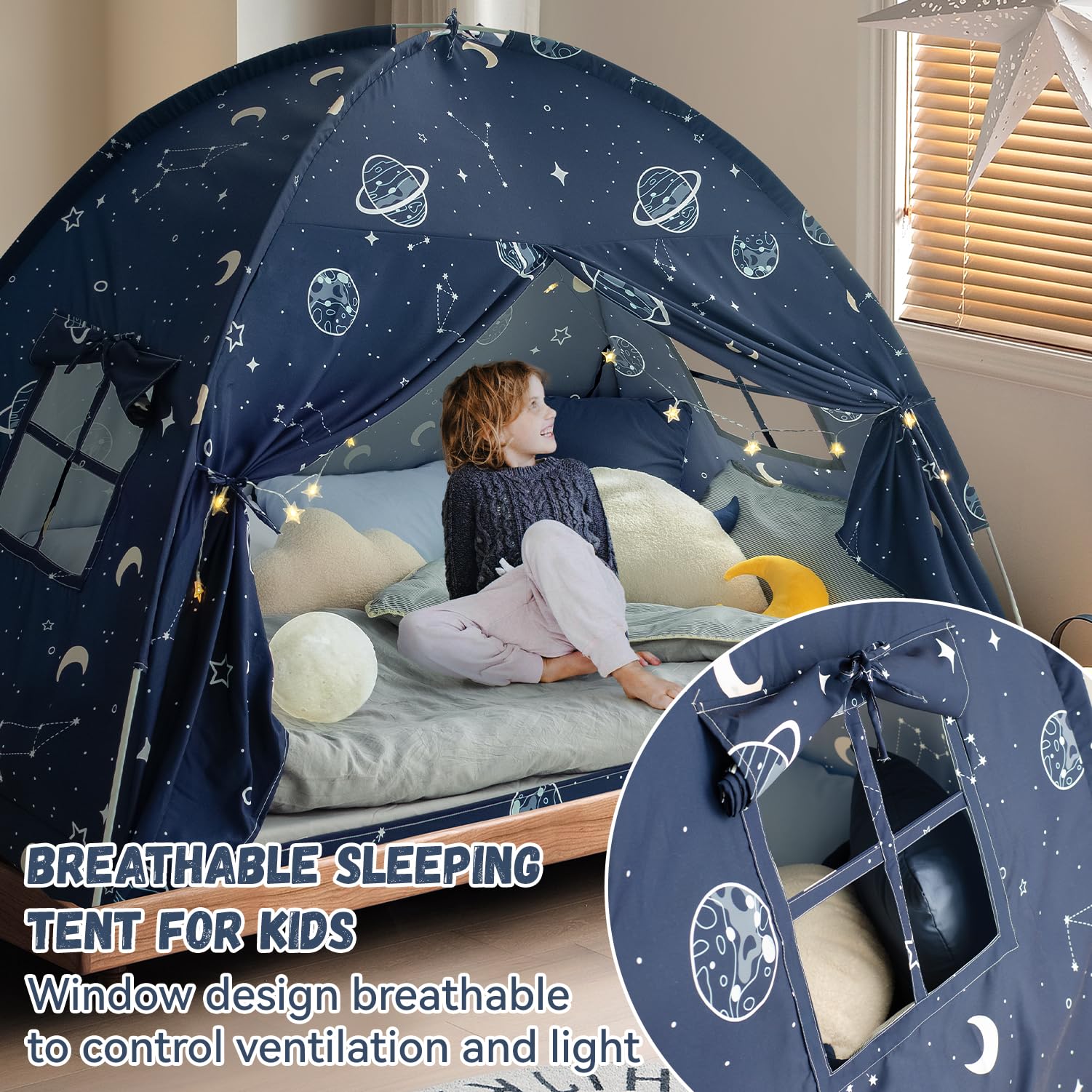 Avrsol bed tent twin featuring easy assembly and compact storage for travel