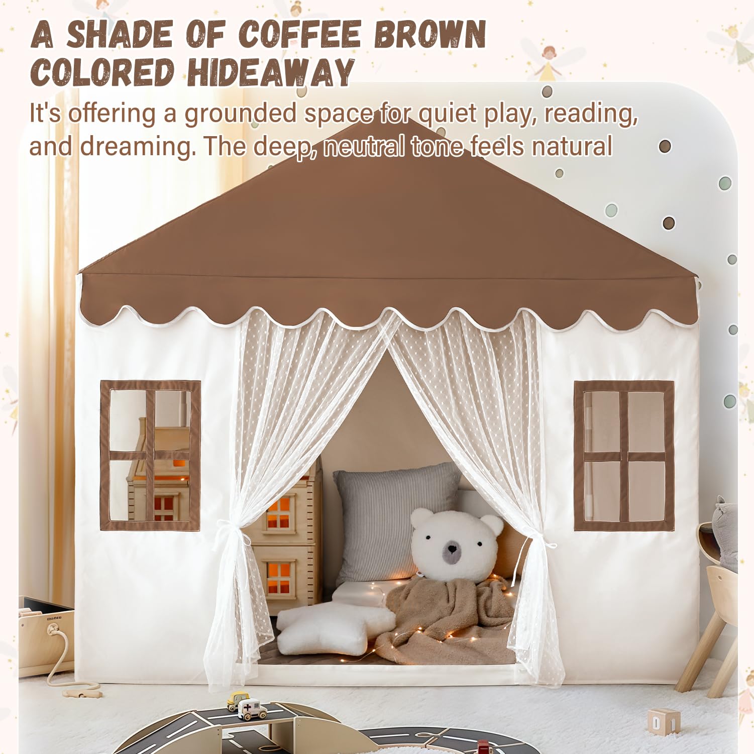 Avrsol Kids Play Tent suitable for indoor and outdoor play sessions