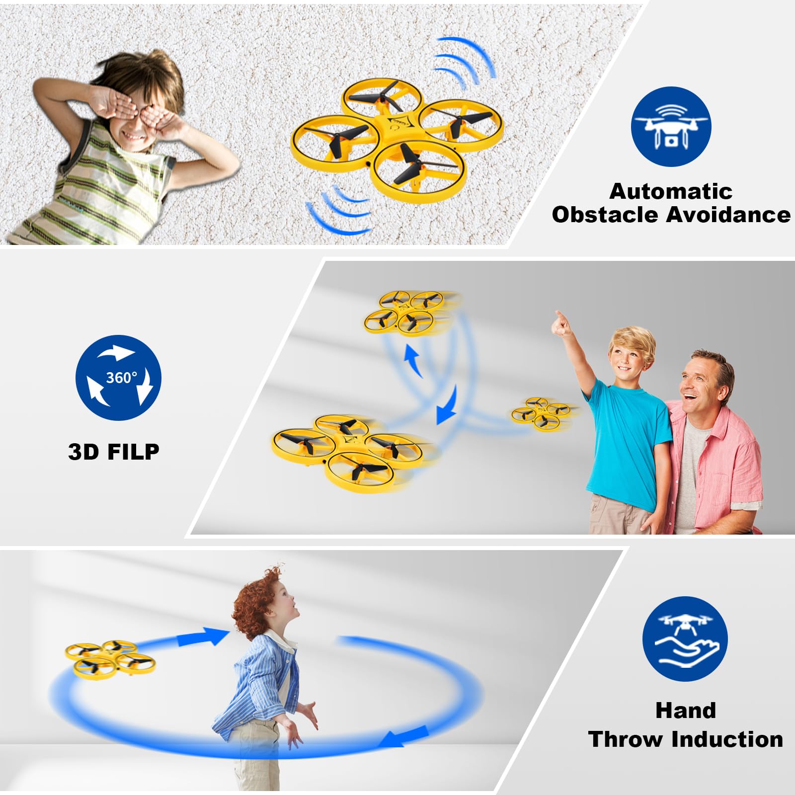 Awaiymi drone with LED lights for exciting day and night flights.