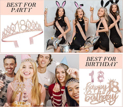 Awfrky rose gold 18-number candles burn long for memorable cake moments.