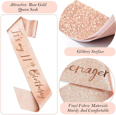 Awfrky rose gold number candles with long burn time