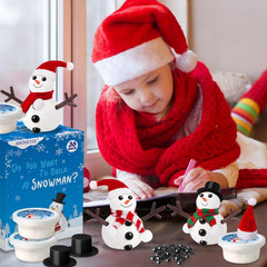 AWHETIE air-dry clay pieces ready for quick, mess-free winter crafts