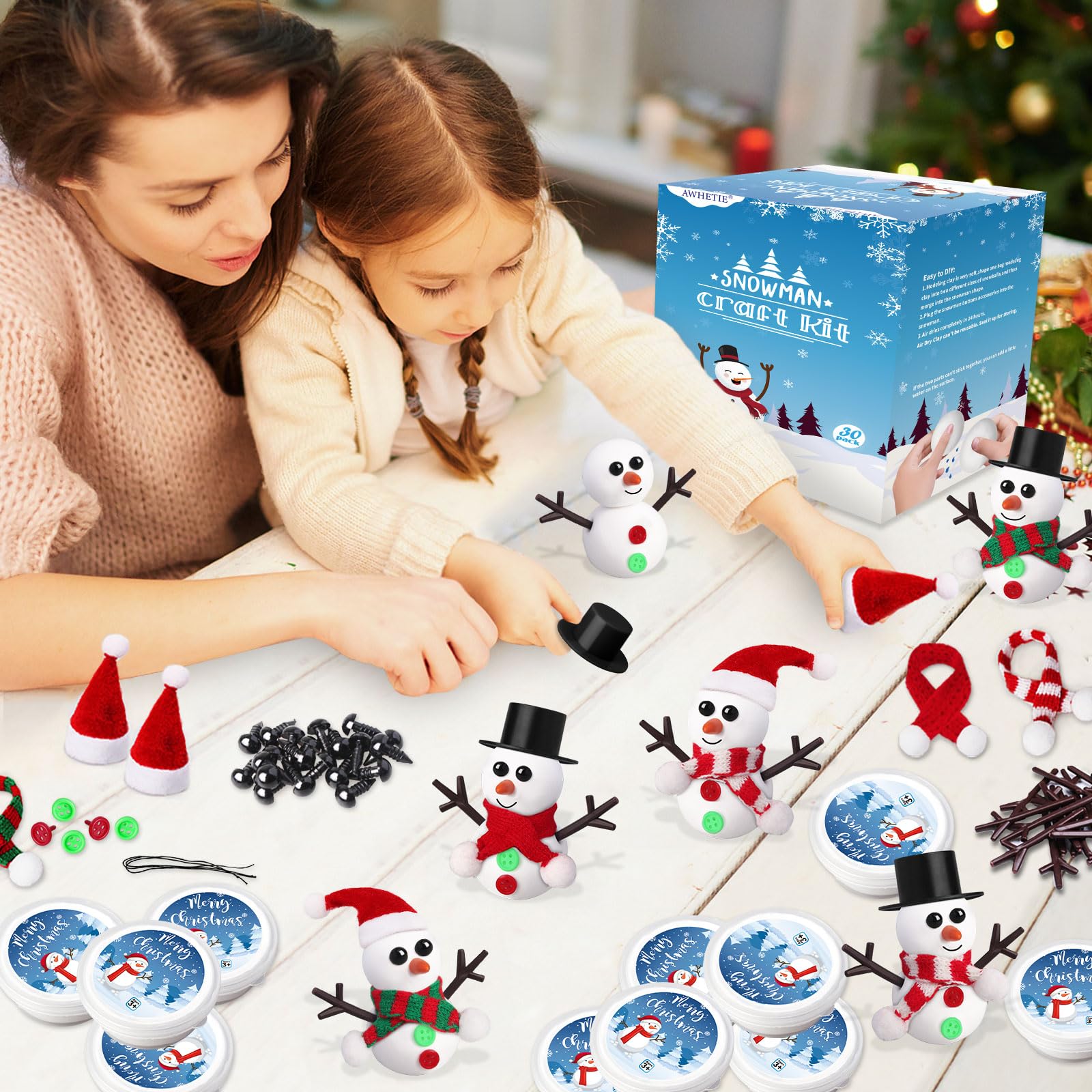 AWHETIE holiday gift packaging presents Christmas stocking stuffers as thoughtful party favors