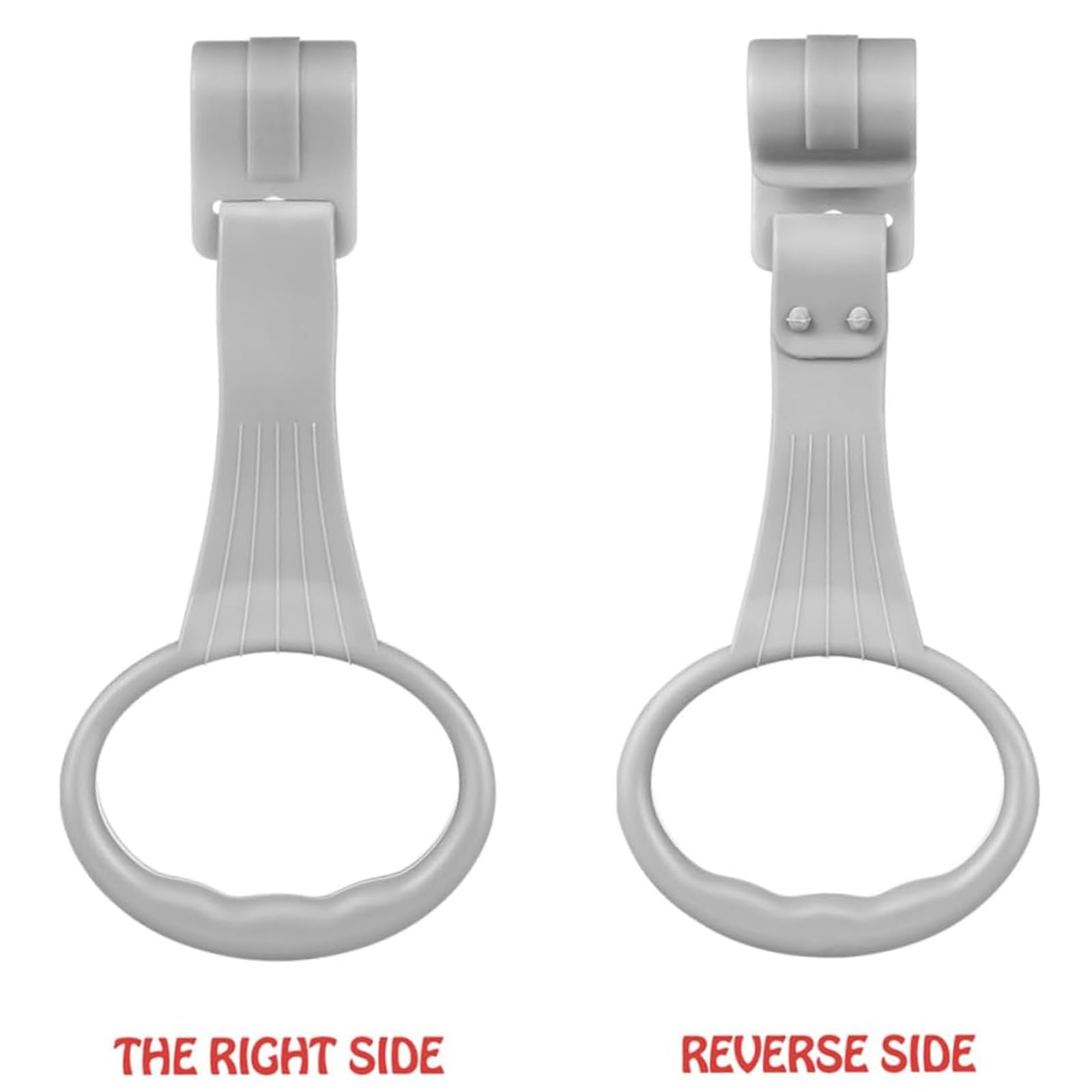 Awleynz pull-up ring grip detail illustrating safe, gentle handles for tiny hands