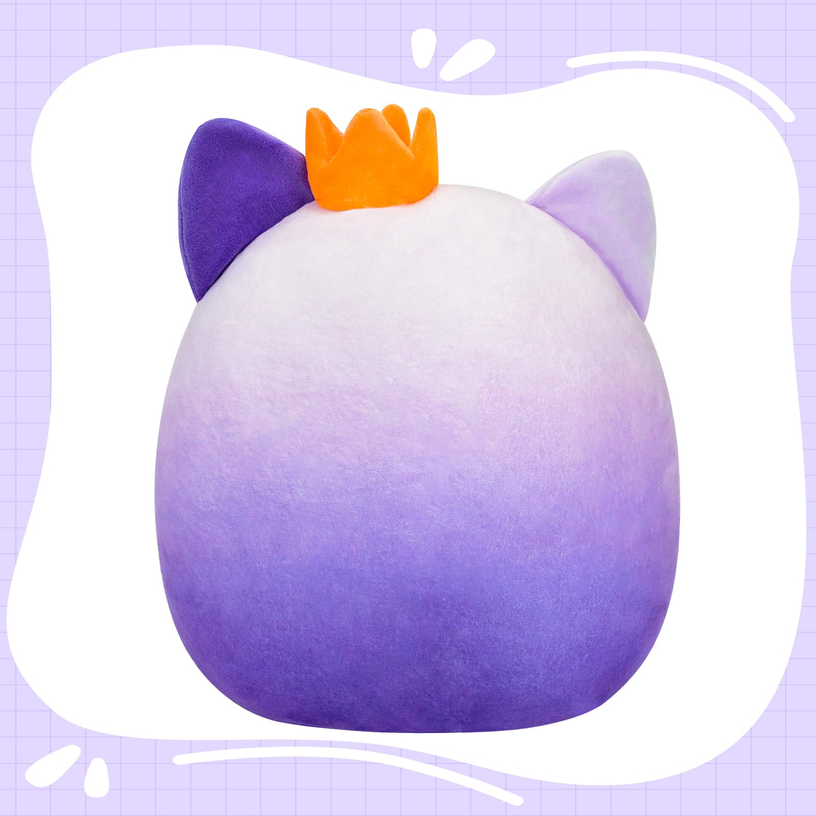 AWNOGKUE plush with crown and star ears for playful gifts