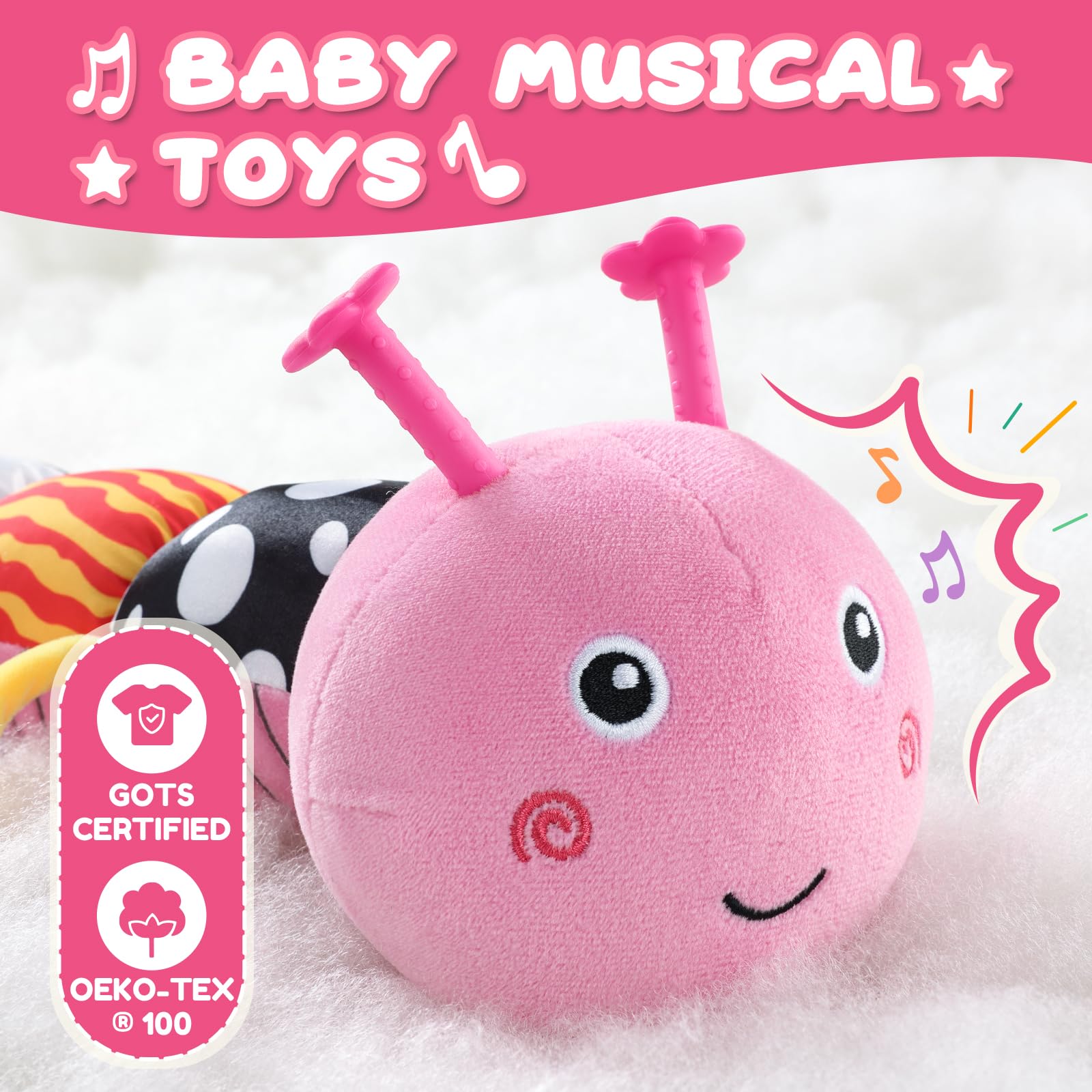 AWOTOY crinkle wings invite tactile exploration to build fine motor skills